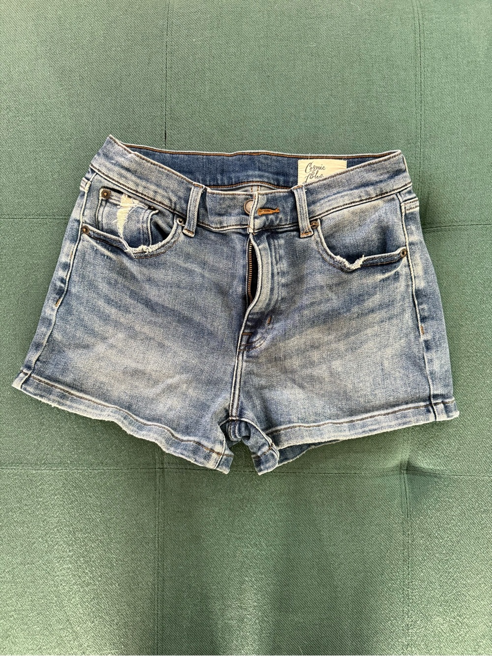 Denim Shorts- Cosmic Blue Love